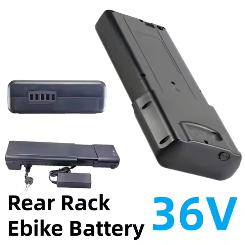 Devron 20122 Folding E-bike Battery With Rear Rack Ebike Battery 36V 7.8ah 8.8ah 10ah 10.4ah 12.8ah