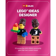 {Sim Brick-SG Seller} Lego Idea239 Lego Ideas Designer Female 21358 Minifigure Vending Machine