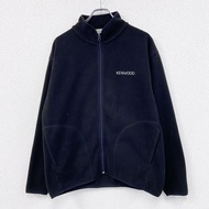 2000年代 KENWOOD 復古黑色抓絨外套/古著