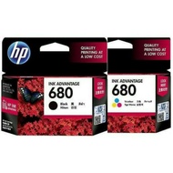 ORIGINAL HP 680 BLACK / COLOR INK CARTRIDGE
