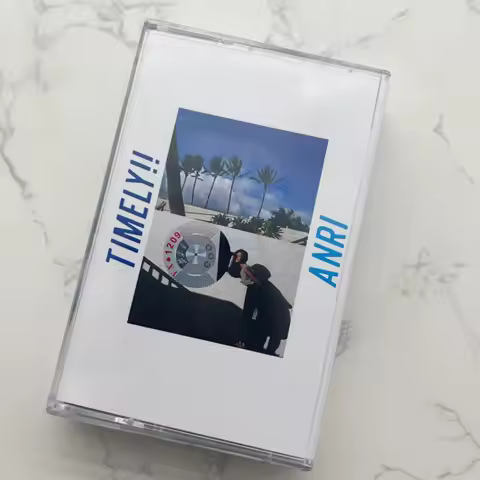 Rare Sealed ANRI TIMELY!! City Pop Audio Cassette Tape Retro Vintage Analog Sound Collectible for Fa