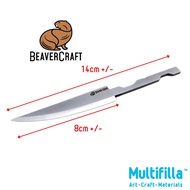 BC4 Beaver Craft Sloyd Knife Blade (BC4) - High Carbon Hardened Steel Knife Blade