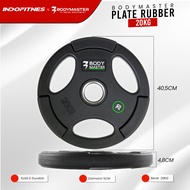 BODYMASTER 20 KG Plate Barbell Rubber Dumbbell Weight Rubber Plate