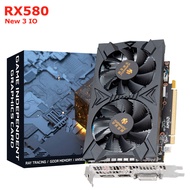 Graphics Card DP RX580 8G 2048SP GDDR5 Computer Desktop Game Independent Chicken Backwater Cold Grap