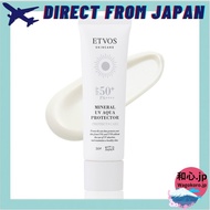ETVOS Mineral UV Aqua Protector SPF50+ PA++++ (Sunscreen, Makeup Base, Smudge-proof, UV Absorber-Fre