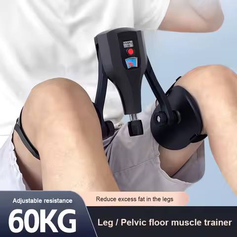 Adjustable Pelvic Floor Muscle Trainer Postpartum Repair Leg Clamp Kegel Trainer Men's Leg Slimming 