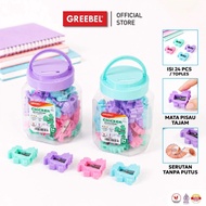 [ 1 JAR Contains 24 ] Chicken Sharpener Pastel (24 PCS/JAR) Chicken-Shaped Pencil Sharpener/