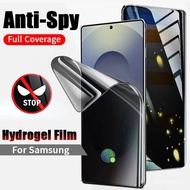 Privacy Film Anti Spy Hydrogel Film for Samsung Galaxy S26 S25 S24 S23 S22 S21 S20 Ultra S10 S9 S8 P
