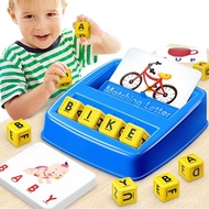 Educational Toys for 3 4 5 Year Old Boys Gift, Matching Letter Game Preschool ABC Learning Toys for 