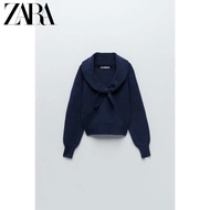 ZARA knit sweater with knot.