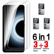 6in1 Camera Lens Film For Xiaomi Redmi K50 Ultra 5G Tempered Glass For Redmik50 Pro K50i K N50 Gaming Phone HD Screen Protector