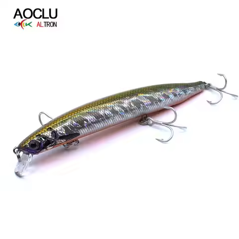 AOCLU Sinking Jerkbait Wobbler 130mm 20.6g Depth 0.8-1.8m Hard Bait Minnow Fishing Lure Magnet Weigh