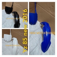 Front fender yz 85 new and number plate yz 85 number cover yz 85 fender yz 85 mudguard yz 85 new 201