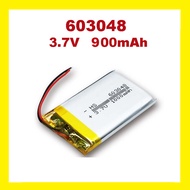 603048 Lithium Polymer Battery 3.7V 900mAh MP3 MP4 GPS Bluetooth Quran Pen Reader Microphone