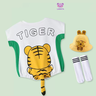 Bộ body chip bé trai bé gái cộc tay Hình Thú dễ thương bodysuit cho bé chất Thun lạnh thoáng mát bộ 