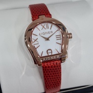 New Jam Tangan Wanita Aigner Varese A48611 Batrai Strap Leather