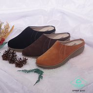 [BONUS MASKER] Gaozhan Official Sandal Sepatu Bustong Tutong Wanita Cewek Dewasa Terbaru GOH 018 Hit