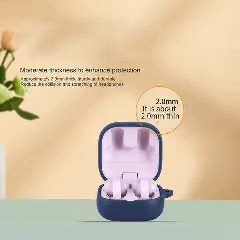 for LinkBuds Clip Wireless Earbuds Cover Silicone Soft Case for LinkBuds Clip Shockproof Shell Case 