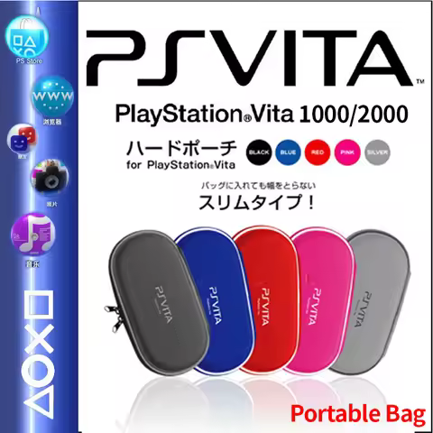 Protect Hard Case Pouch Portable Travel Sponge Bag for Sony PS Vita 1000 PSV 2000 Shockproof Playsta