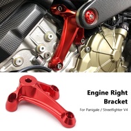 New Motorcycle Accessories Right Engine Mount Bracket For Ducati PANIGALE V4 Panigale V4 / Streetfig
