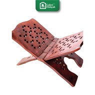 KAYU Rehal Copper Wood [Rehal Al-Quran Fold]