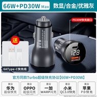 ชาร์จไฟเร็ว Super Fast Car Charger 120W สำหรับโทรศัพท์มือถือ Huawei ใช้ได้กับรถยนต์ทุกชนิด อุปกรณ์เส