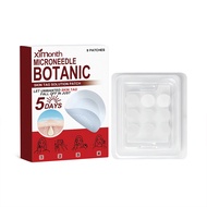 9pcs MICRONEEDLE BOTANIC Skin Tag Solution Patch Skin Tag Remover Patches