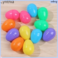 6x4cm eggs, 12 pieces, openable plastic eggs, simulated eggshells, party decorations, lottery eggs, 