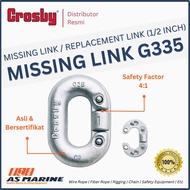 Missing Link Replacement Link CROSBY USA G335 1/ 2 Inch