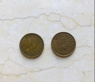 香港英女皇1965 五仙 Hong Kong Queen Elizabeth 1965 5cents coins