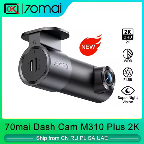 70mai Dash Cam M310 Plus 2K 24H Parking Mode Super Night Vision Support Buffered Emergency Recording