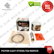 MESIN Piston Assy Et1500 / 152/154 Redfox Generator Engine