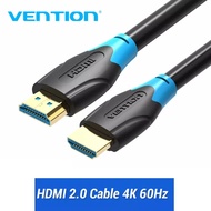 Vention AAG HDMI 2.0 Cable 3D 4K/ 60Hz 1080P/ 60HZ HDMI Cable with Ethernet HDMI Adapter For PC, HDTV, LCD, Projector, E