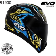 evo helmet full face ❆EVO Vxr-4000 Sigma Modular Dual Visor Helmet With Free Clear Lens✰