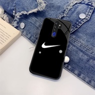 Classic Small Nike OPPO A5,OPPO A7,OPPO A15,OPPO A16,OPPO A16K Tempered Glass Case