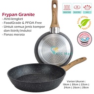 Granite Frypan Non-Stick Marble Induction | Premium Cookware | Non-stick Frying Pan