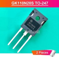 2pcs Original GK110N20S HGK110N20S TO-247 132A/200V N-channel MOSFET Transistor New