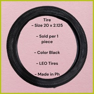 ♂ ╱ ▱ Bike Tire and Interior Tube Size 20 x 1.75 and 20 x 2.125 for BMX Folding Bike