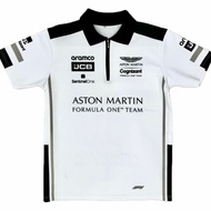 ASTON MARTIN COLLAR ZIP JERSEY