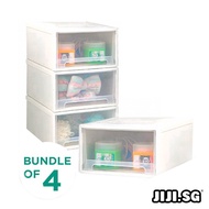 (JIJI.SG) Bundles :  Samla Stackable Chest Storage Drawers 4/10/18/31/34/43 Litres (L) - storage box |cabinet