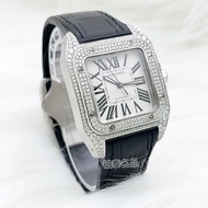 [New] (CT.Cesier) Men's Watch Santos Series Diamond Automatic Mechanical Watch Men W20106X8