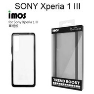 【iMos】美國軍規認證雙料防震保護殼 SONY Xperia 1 III (6.5吋)