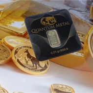 Gold bar 999.9"0.01g