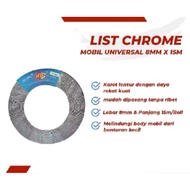 Chrome List Universal Car Chrome List/ 8 MM x 15 M Quality