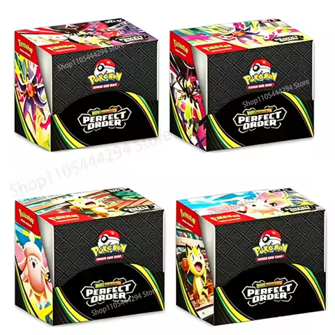 360Pcs Pokemon MEGA EVOLUTION Perfect Order Scarlet Violet Prismatic Evolutions English Booster Batt