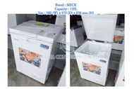 MECK Chest Freezer 150L / MECK Peti Sejuk Beku 150L