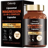 21 in 1 Lipid Constitution 12 Active Magnesium Complex 1400mg (Glycinate, Citric Acid, Malic Acid, e