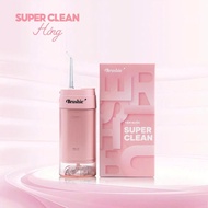 Tăm nước cầm tay Brushie Super Sonic mini máy tăm nước gấp gọn cải tiến phù hợp cho răng nướu nhạy c