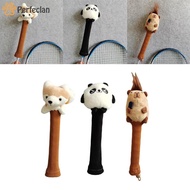 [Perfeclan] Badminton Racket Badminton Racket Grip Protector Decoration