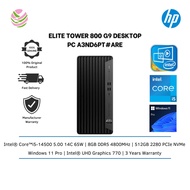 HP Elite 800 G9 A3ND6PT Tower Desktop PC (i5-14500, 8GB, 512GB, Intel, W11P)
